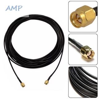 ⚡NEW 8⚡SMA Male Connector Cable Adapter Coneecting Parts Copper Equipment RG174