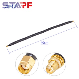 ⚡NEW 8⚡Extension Pigtail Flat Coaxial Extension Pigtail RP-SMA Male To RP-SMA Female