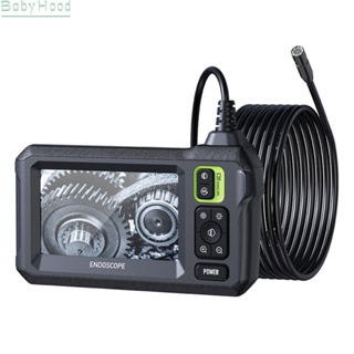 【Big Discounts】Industrial Grade 1080P Borescope Inspection Camera with 4 3in HD Screen 8mm Lens#BBHOOD