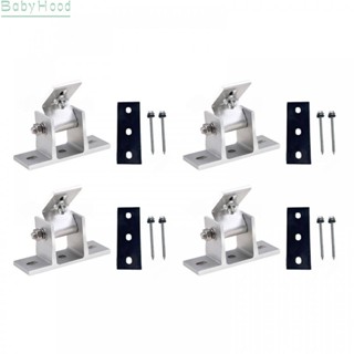 【Big Discounts】Lightweight Aluminum Solar Holder End Clamp Kit for Versatile Applications#BBHOOD