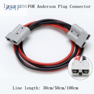 ⚡NEW 8⚡Charging Cable FOR Anderson Plug 120A 1pcs 600V Copper Silver Double Head