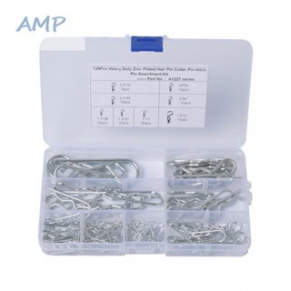 ⚡NEW 8⚡Strong and Reliable 125Pcs Spring Connector Set R Clips for Maintaining Vehicles