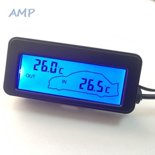 ⚡NEW 8⚡Car Thermometer Car Interior Gauge Meter Inside And Outside LCD Digital Display