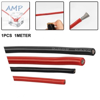 ⚡NEW 8⚡Flexible and Resistant Black and Red PVC Battery/Welding Cable for Anderson Plug