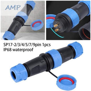 ⚡NEW 8⚡Ip68 Waterproof Plug 17mm 2/3/4/5/7/9PIN IP68 Waterproof Plug Reliable