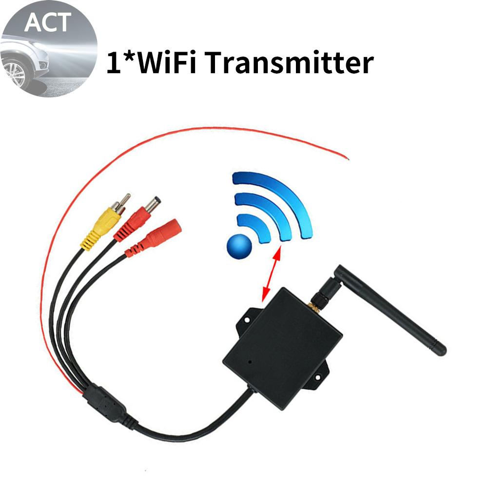 กล้องมองหลัง-วิดีโอรถยนต์-เครื่องส่งสัญญาณ-wifi-แบบมีสาย-เป็นอุปกรณ์เสริมไร้สาย