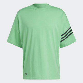 adidas ไลฟ์สไตล์ เสื้อยืด Adicolor Neuclassics ผู้ชาย สีเขียว HR3292