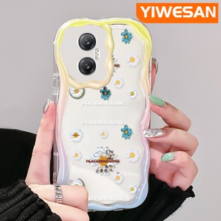 เคสโทรศัพท์มือถือใส แบบนิ่ม ลายดอกเดซี่ กันกระแทก สําหรับ Infinix Hot 20 Hot 20i Hot 20 Play Hot 30 Hot 30i Hot 30 Play