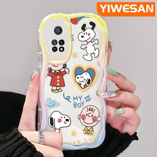 เคสมือถือ แบบนิ่ม แบบใส ลายการ์ตูนสนูปปี้ กันกระแทก สําหรับ Xiaomi 10T Pro Poco F3 Poco F4 Redmi K50 K40 Pro K40s