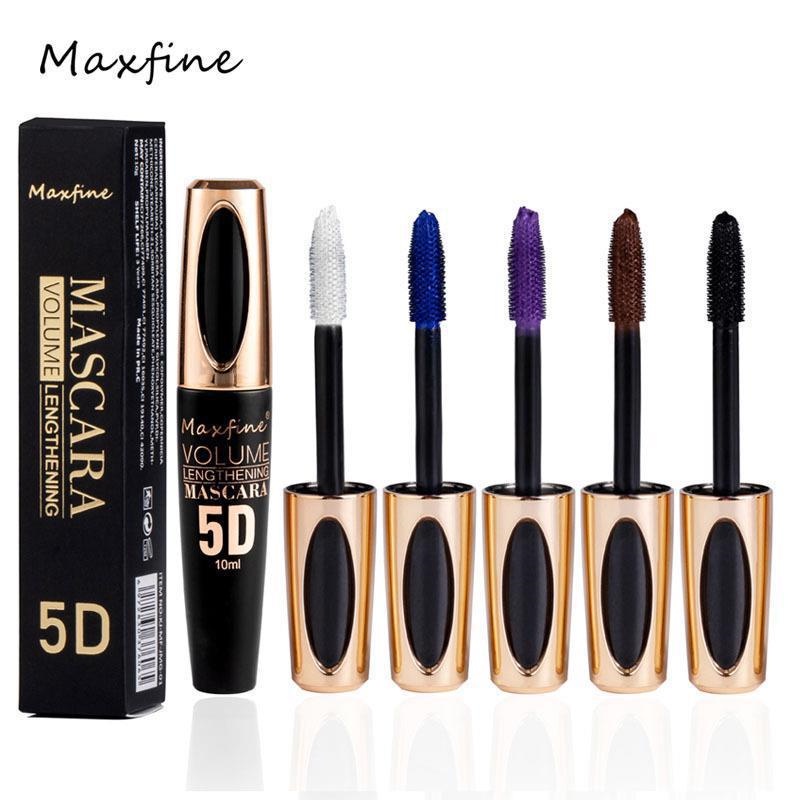 maxfine-มาสคาร่า-5d-หลายสี-กันน้ํา-แห้งเร็ว-ขนตางอน-ต่อขนตา-แต่งหน้า-สีฟ้า-สีม่วง-สีดํา-สีขาว-สีทอง-มาสคาร่า-เครื่องมือแต่งหน้า