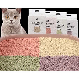 ทรายเต้าหู้แมวผลิตจากวัตุดิบธรรมชาติ 5 ลิตร