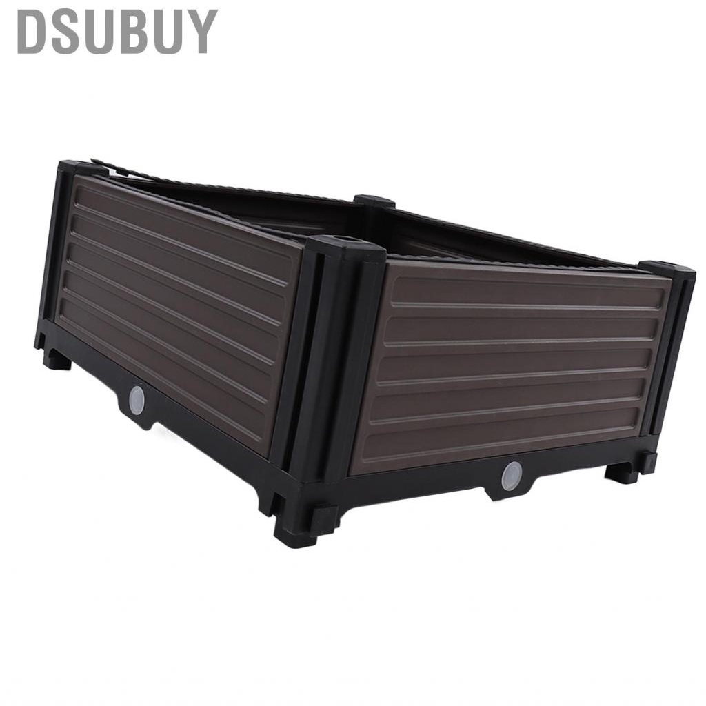 dsubuy-planter-bed-large-versatile-strip-design-drain-hole-box-us