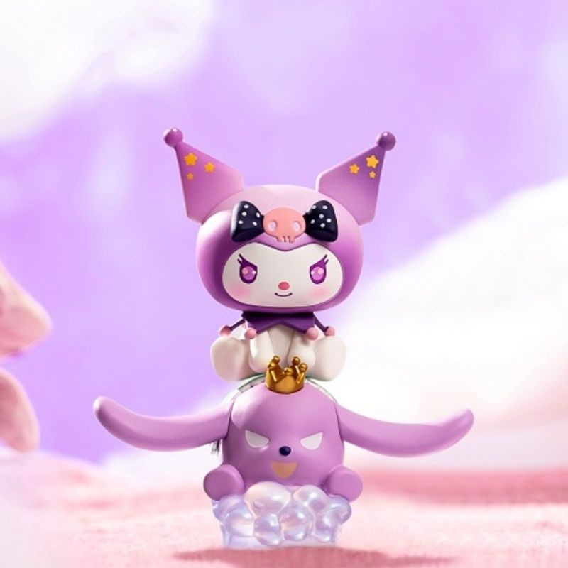 ของแท้ ฟิกเกอร์แฟนคลับ Sanrio Trojan Horse Mystery Box Kuromi Pacha Dog