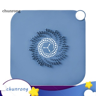 Chunrong แผ่นซิลิโคนกรองท่อระบายน้ํา ดับกลิ่น สําหรับท่อระบายน้ํา