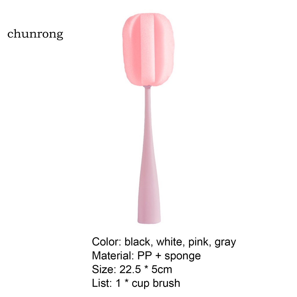 chunrong-แปรงฟองน้ํา-ด้ามจับยาว-แนวตั้ง-ใส่สบาย-สําหรับล้างจาน-ขวดโฟม