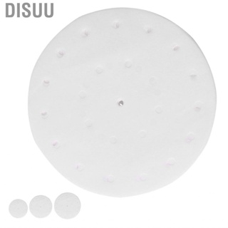 Disuu 100PCS Non-Stick Oil Absorbing Paper Round Barbecue For Deep Frying Pan