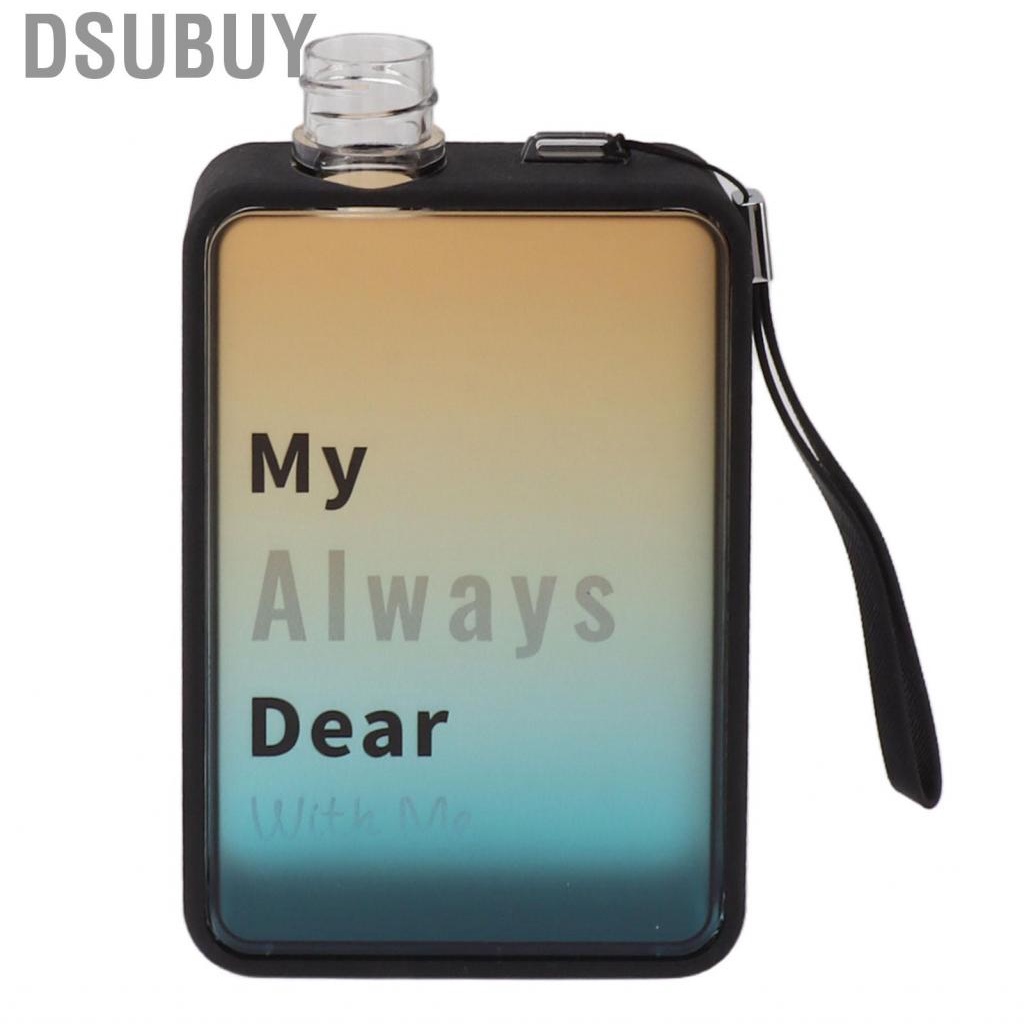 dsubuy-outdoor-flat-water-bottle-a5-380ml-for-camping-hiking-black