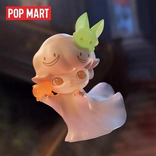 【ของแท้】POPMART Dimoo No Ones Gonna Sleep Tonight Series ตุ๊กตาฟิกเกอร์กล่องสุ่ม เครื่องประดับ ของขวัญ