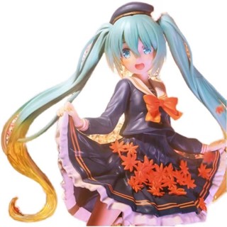 โมเดลตุ๊กตาฟิกเกอร์ Hatsune Miku Maple Leaf Four Seasons สองมิติ ของเล่นสําหรับเด็ก