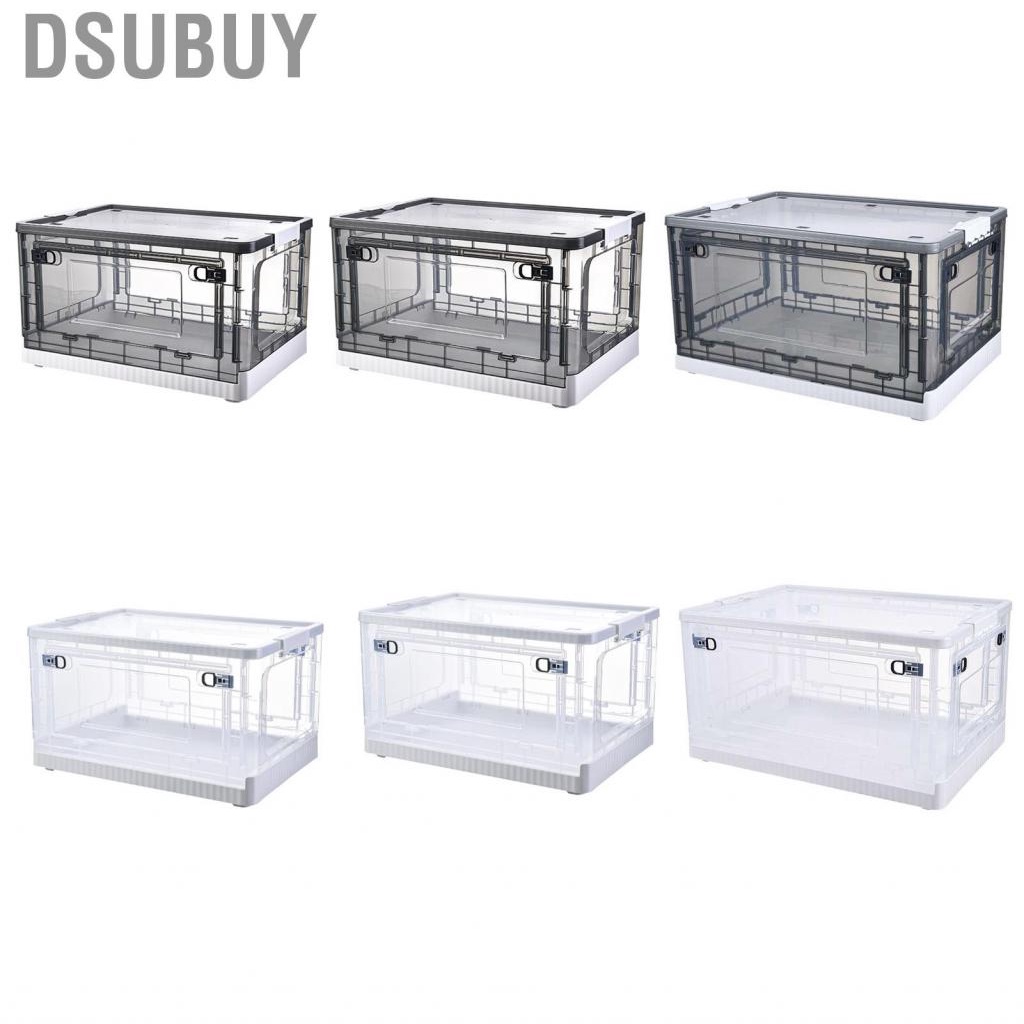 dsubuy-storage-box-side-doors-clear-large-container-with-wheel-for-home-office