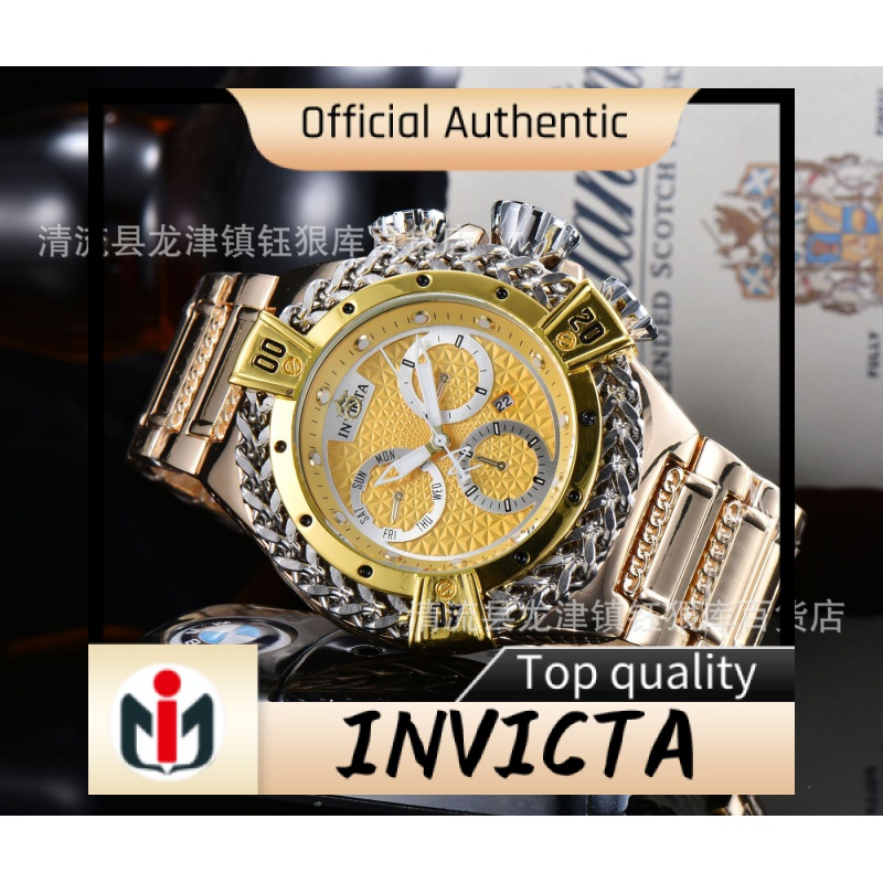 invicta-invicta-นาฬิกาข้อมือควอตซ์แฟชั่น-สายโซ่-สําหรับบุรุษ