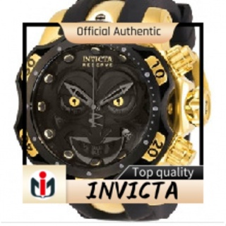 Invicta INVICTA Phantom นาฬิกาข้อมือควอทซ์ สายเหล็ก สําหรับผู้ชาย