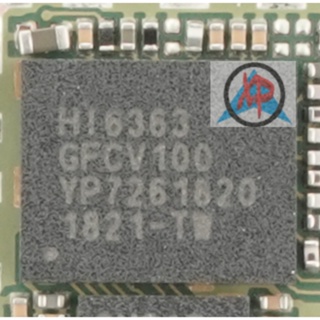 ชิปวงจรรวม HI6363-CV100 HUAWEI Signal HI6363GFCV100 1-5 ชิ้น