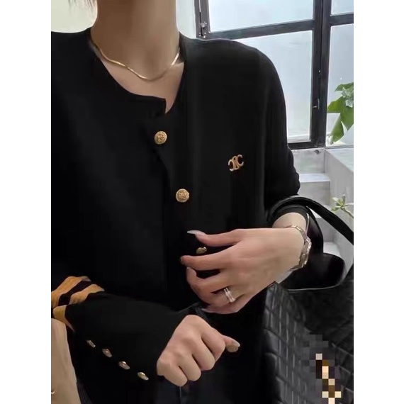 znbm-cel-23-autumn-and-winter-new-letter-embroidery-logo-slim-knit-cardigan-sleeves-decorative-stitching-four-button-knitting