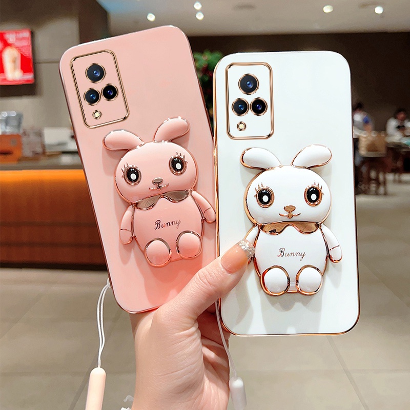 เคส-vivo-v21-v21e-ฝาครอบ-พร้อมตัวยึดกล้องส่องทางไกล-พับได้-เคสโทรศัพท์-ซิลิโคน-นิ่ม