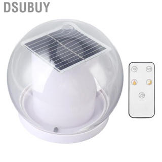 Dsubuy AOS Solar Powered Floating Pool Light ABS PC  Ball Lights IP68