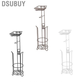 Dsubuy Toilet Paper Holder Stand  Movable Roll for Living Room