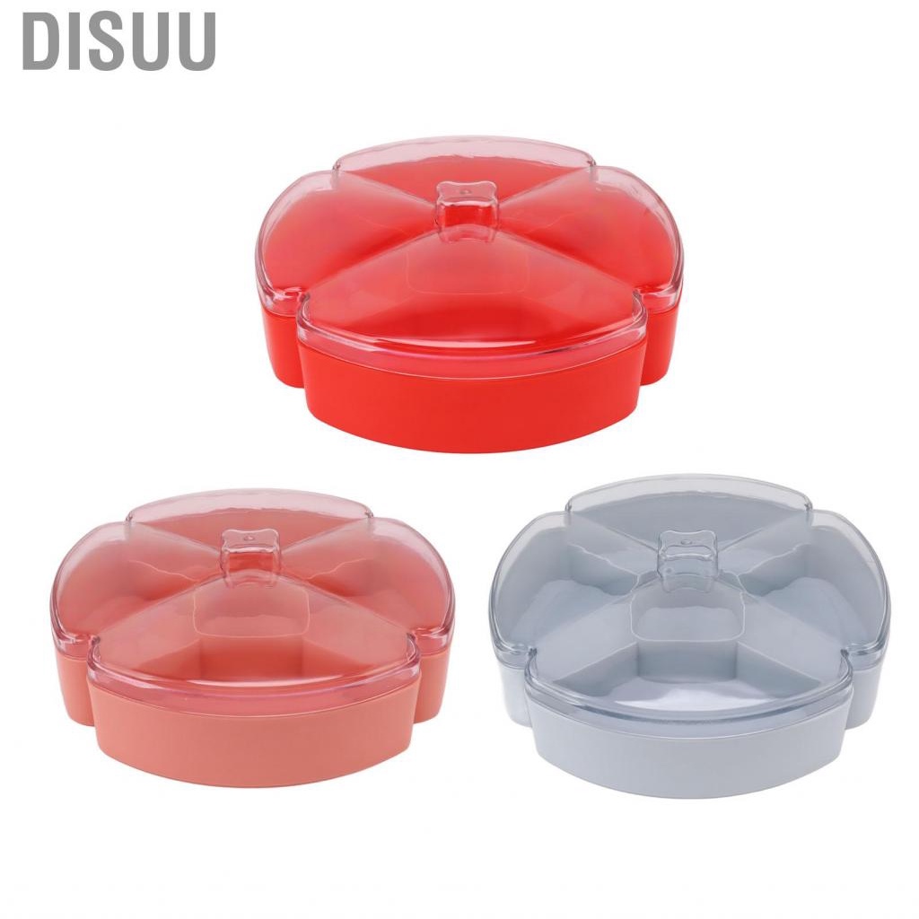 disuu-snack-serving-tray-round-plastic-fruit-nut-and-candy-compartment-with-5-section-for-thanksgiving-chinese-new-year