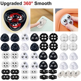 ล้อแบริ่ง 360 องศา แบบไม่ต้องเจาะ รับน้ําหนักได้มาก แบบสากล ° ล้อเลื่อนเฟอร์นิเจอร์ แบบหมุนได้ พร้อมกาวในตัว เสียงเงียบ