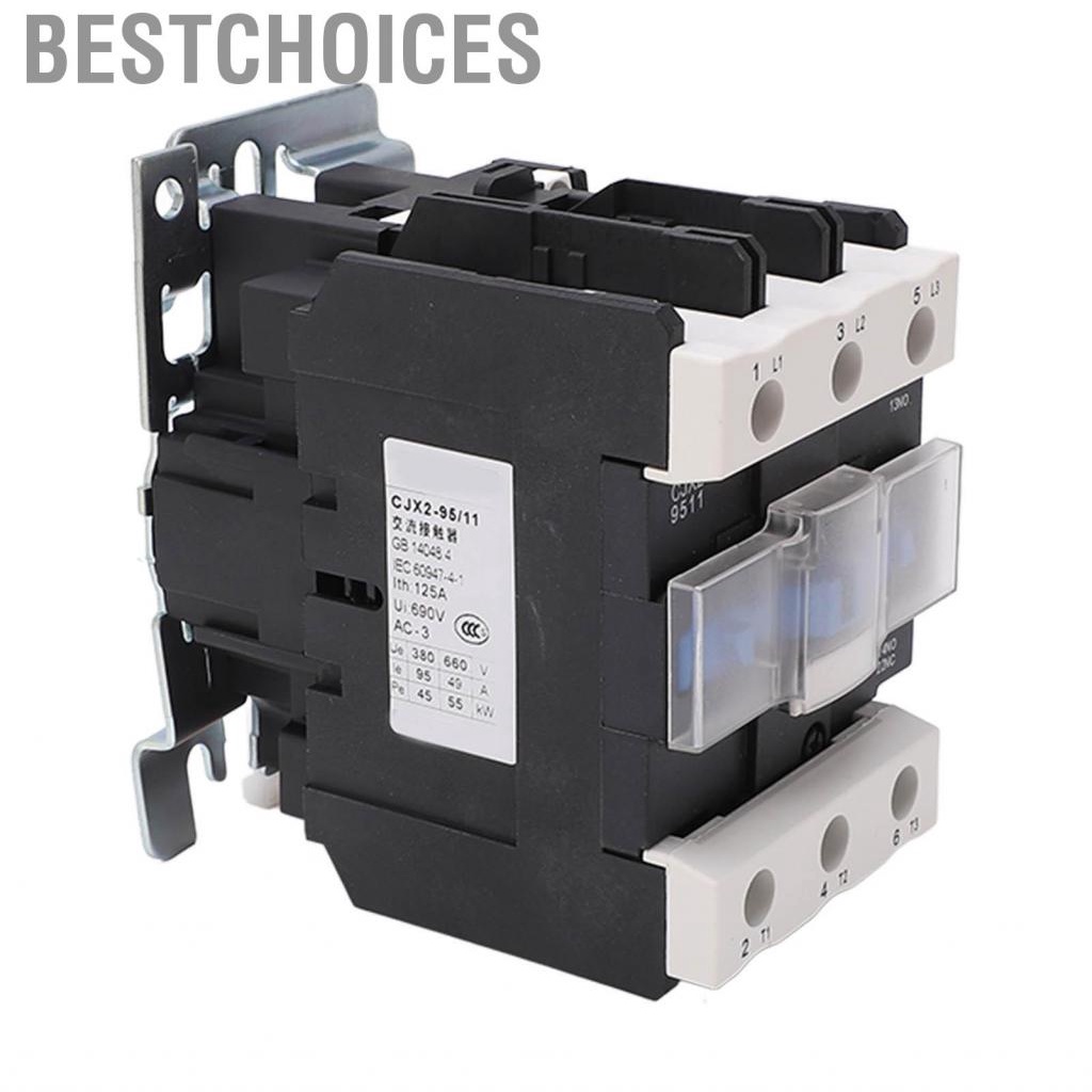 bestchoices-electric-contactor-ac-220v-flame-retardant-crack-buckle-abs-sensitive-95a-for-commercial-building