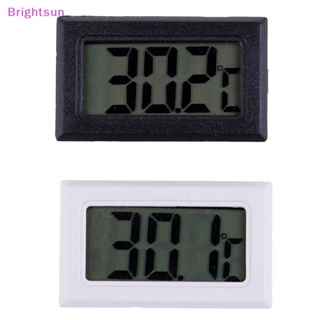 Brightsun เครื่องวัดอุณหภูมิความชื้นดิจิทัล LCD ขนาดเล็ก 1 ชิ้น