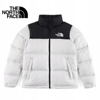 เสื้อแจ็กเก็ตอัพเกรด The North Face 1996 ลายภูเขาหิมะ สีดํา สีม่วง สําหรับผู้ชาย และผู้หญิง