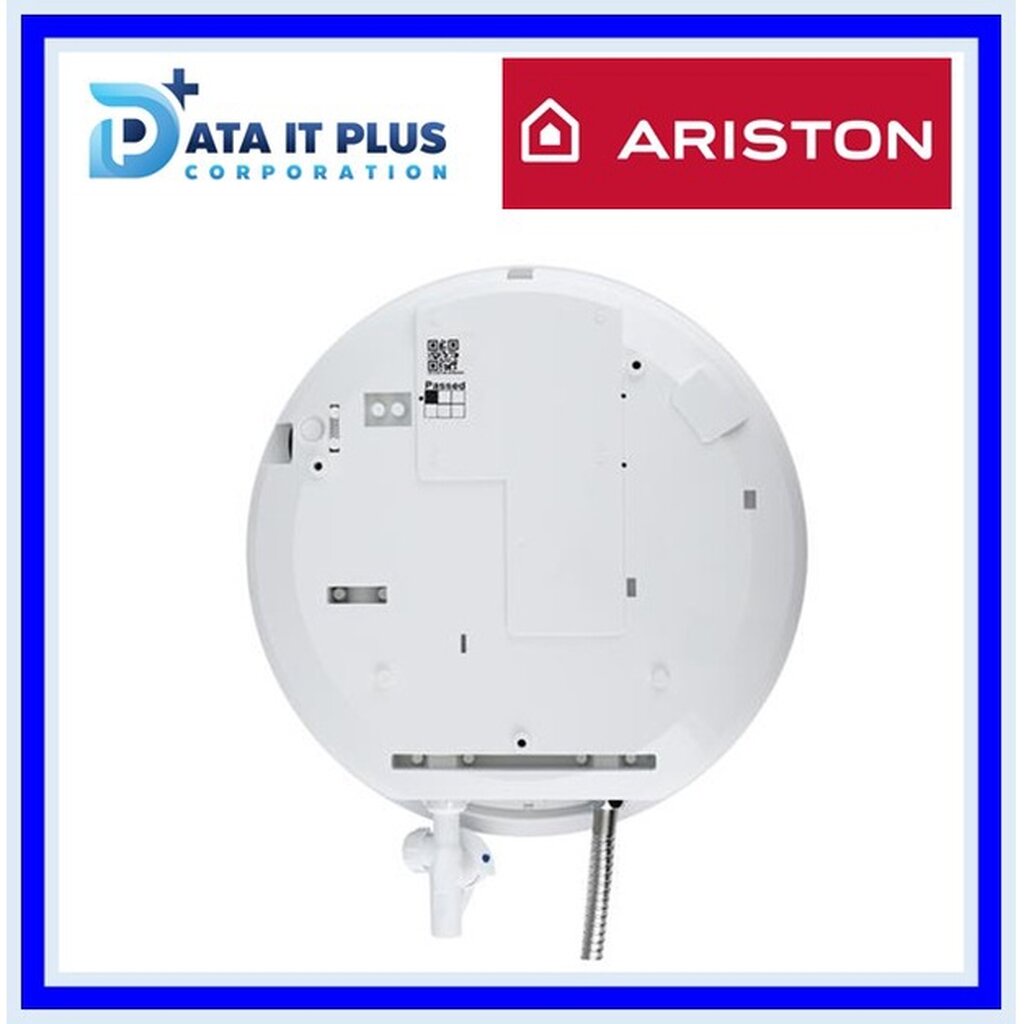 ariston-อลิสตัน-เครื่องทำน้ำอุ่น-4500-วัตต์-ariston-รุ่น-smart-round-rmc45e-สีขาว-ดำ