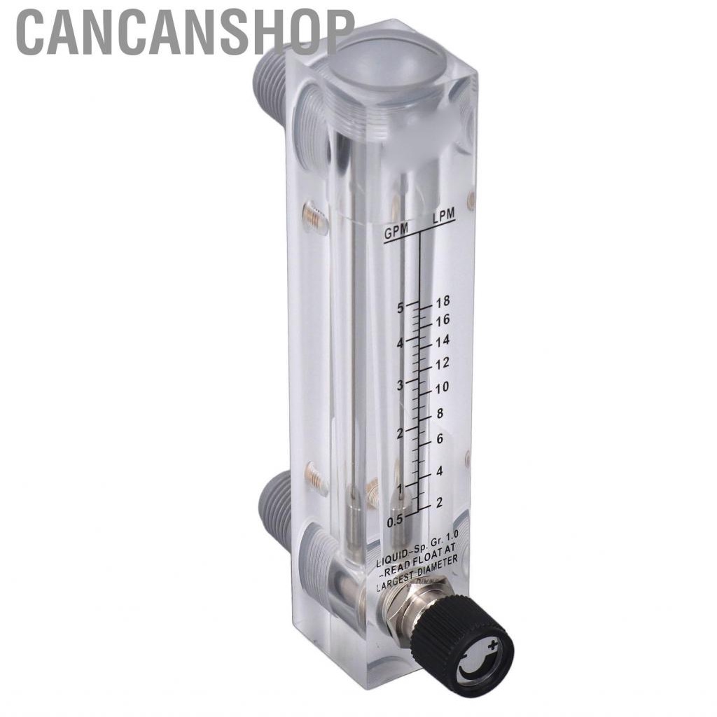 cancanshop-flowmeter-panel-type-acrylic-transparent-adjustable-fluid-meter-for
