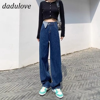 DaDulove💕 New American Ins High Street Retro Jeans Niche High Waist Straight Pants Large Size Trousers