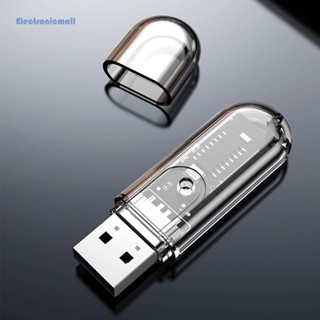 [ElectronicMall01.th] อะแดปเตอร์รับสัญญาณเสียงสเตอริโอ บลูทูธไร้สาย 5.3 USB สําหรับเชื่อมต่อลําโพงรถยนต์