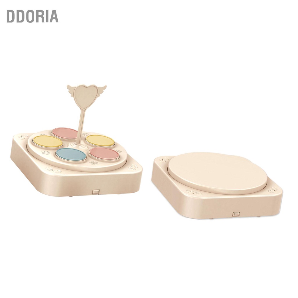ddoria-หมุนเครื่องขนมหวานหมุนอัตโนมัติแสดงขนมตาราง-cupcake-ยืนแสดงตารางถาดแกว่งสำหรับงานเลี้ยงวันเกิด