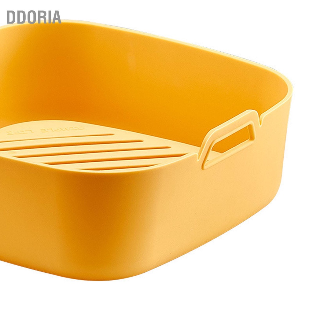 ddoria-air-fryer-ซิลิโคน-liners-หม้อหนาทนความร้อนเบเกอรี่ตะกร้าชามสำหรับเตาอบบาร์บีคิวเครื่องมือ