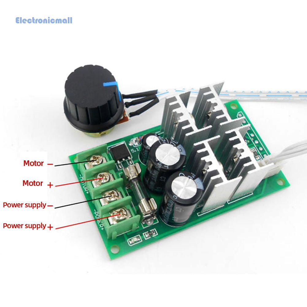 electronicmall01-th-โมดูลควบคุมความเร็วมอเตอร์-dc6-60v-pwm-พลังงานสูง-30a-รองรับ-plc-อนาล็อก-0-5v-6v-12v-24v-36v-48v-60v