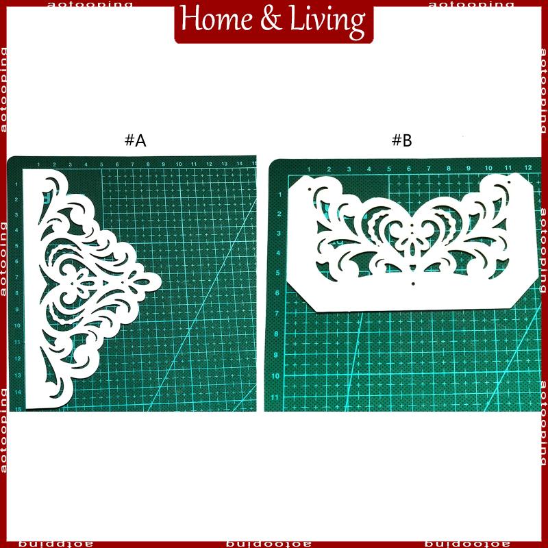 aotoo-แผ่นแม่แบบโลหะ-ฉลุลายหัวใจ-ลูกไม้-diy-สําหรับตกแต่งสมุดอัลบั้ม-กระดาษ-การ์ด-แม่แบบ