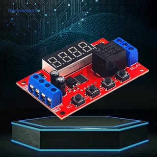 [ElectronicMall01.th] โมดูลรีเลย์ดิจิทัล LED 12V ปรับได้ สําหรับทริกเกอร์รีเลย์