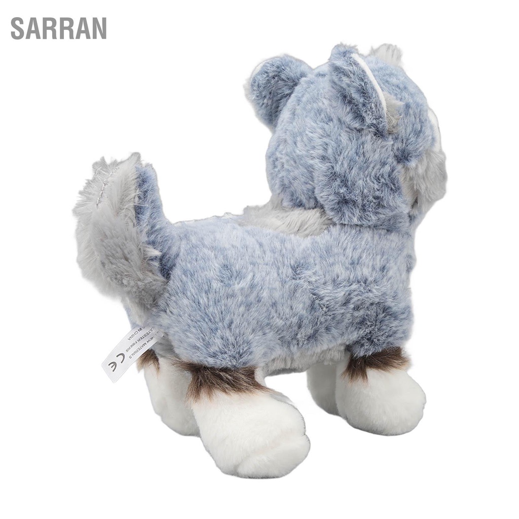 sarran-ตลกน่ารักหมาป่าสุนัขของเล่นตุ๊กตาสำนักงานนุ่มประณีตตุ๊กตาสัตว์ตุ๊กตาตกแต่งบ้านสำหรับเด็กผู้ใหญ่