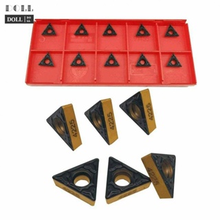 ⭐24H SHIPING ⭐Cost effective For Steel Cutting Inserts 10pcs TCMT090204 with Double Coating