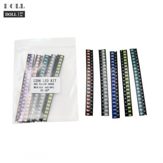 ⭐24H SHIPING ⭐Must Have 1206 SMD LED Light Assortment Kit 100pcs Red White Green Blue Yellow