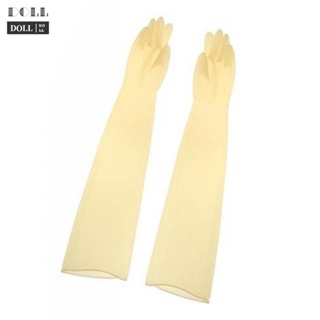 ⭐24H SHIPING ⭐Industrial Gloves 32cm/13in Alkali Anti-acid Natural Latex Yellow Durable