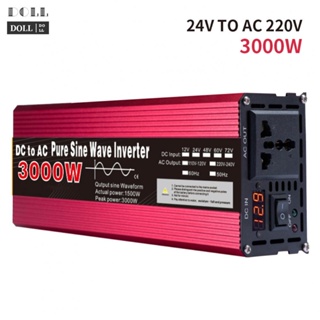 ⭐24H SHIPING ⭐Pure Sine Wave 3000W Power 50Hz High Quality Output Voltage 220V Strong